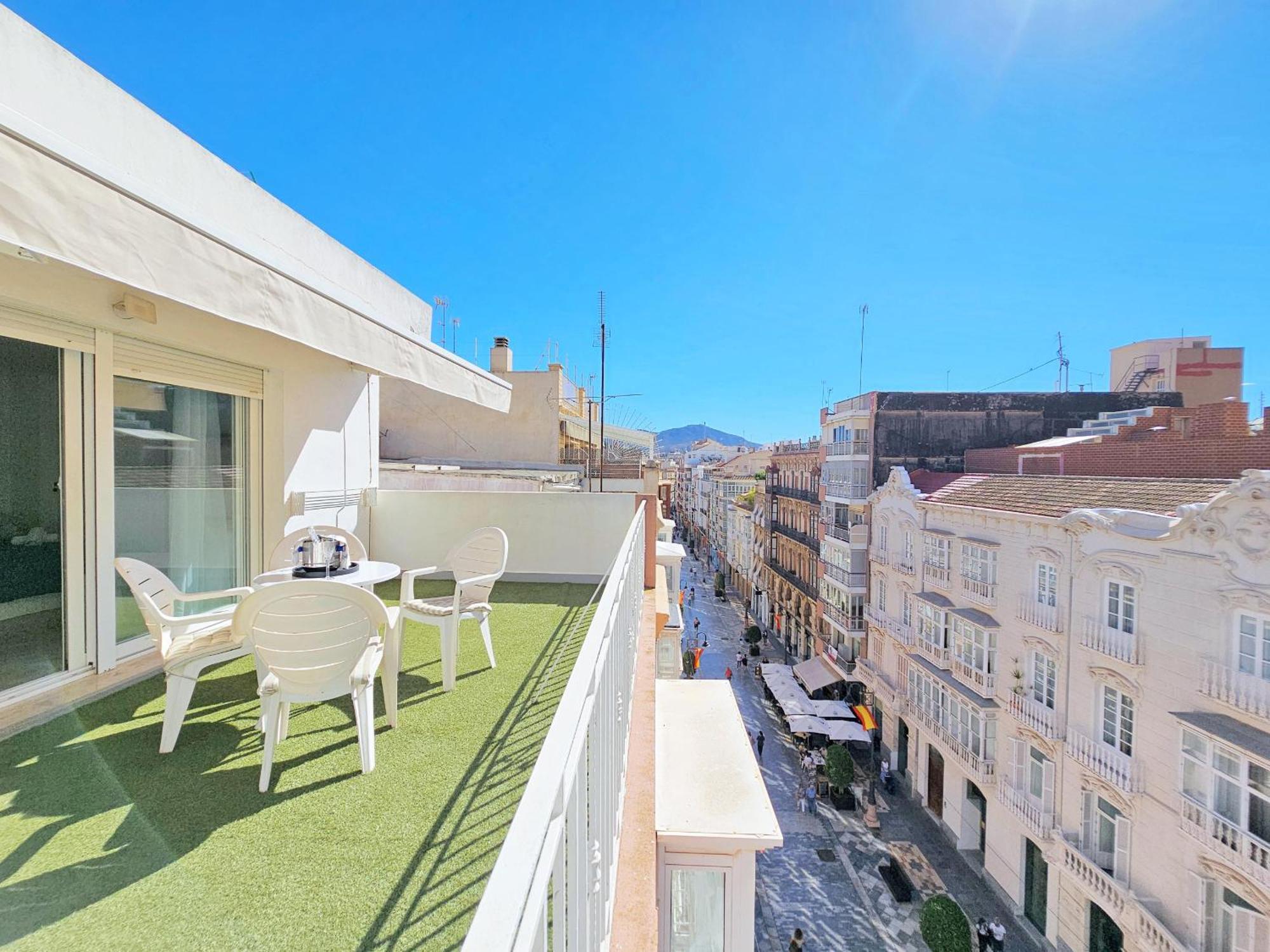 Atico A Cartagena Centro Historico Parking Apartman Kültér fotó